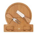 Tabla de aperitivo con utensilios 22cm