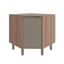 Base esquinero Louise 1 puerta 80cm