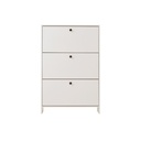 Zapatero 3 cajones Lara blanco