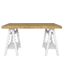 Escritorio Art II 135x60x75 blanco