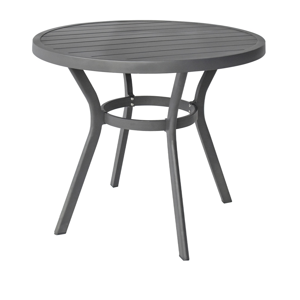 Mesa Terraza redonda gris 90cm