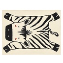 Alfombra infantil 120x160cm cebra