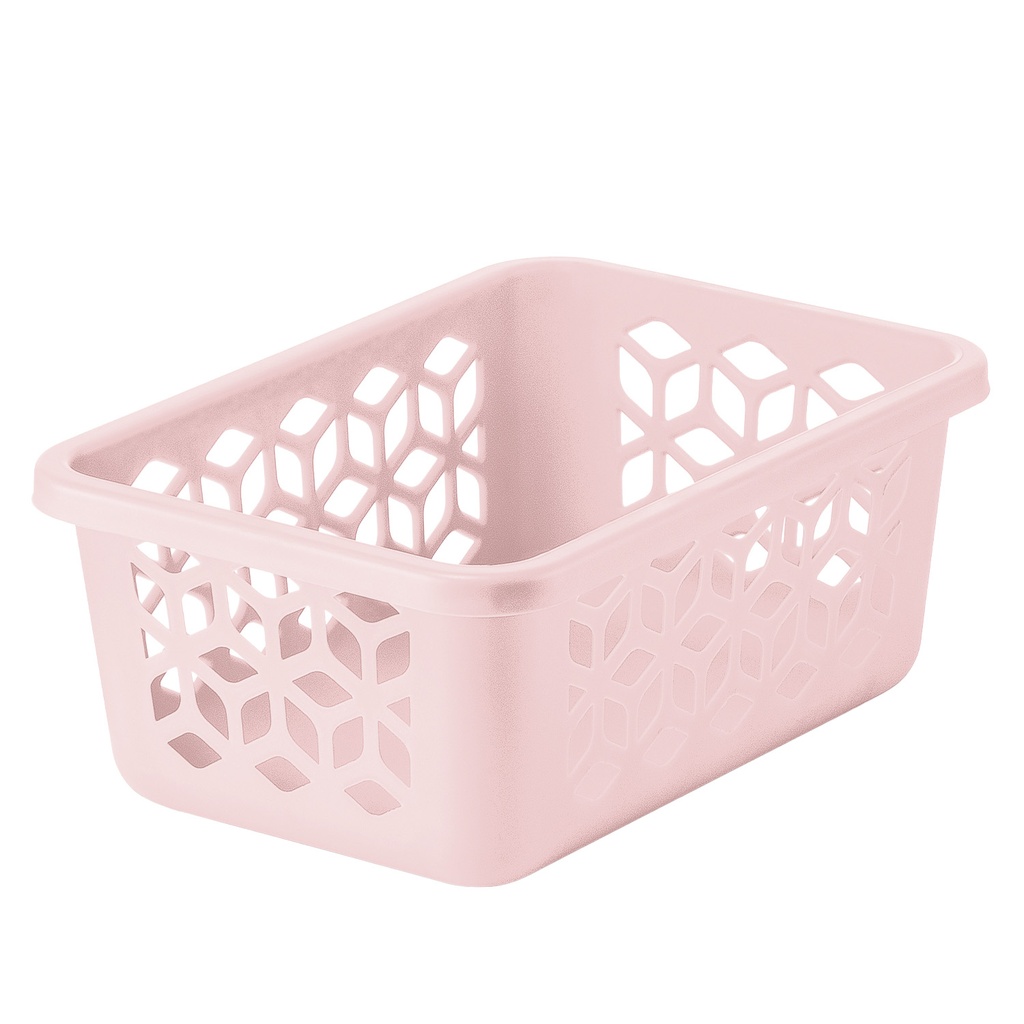 Canasto organizador rosa 1.5L