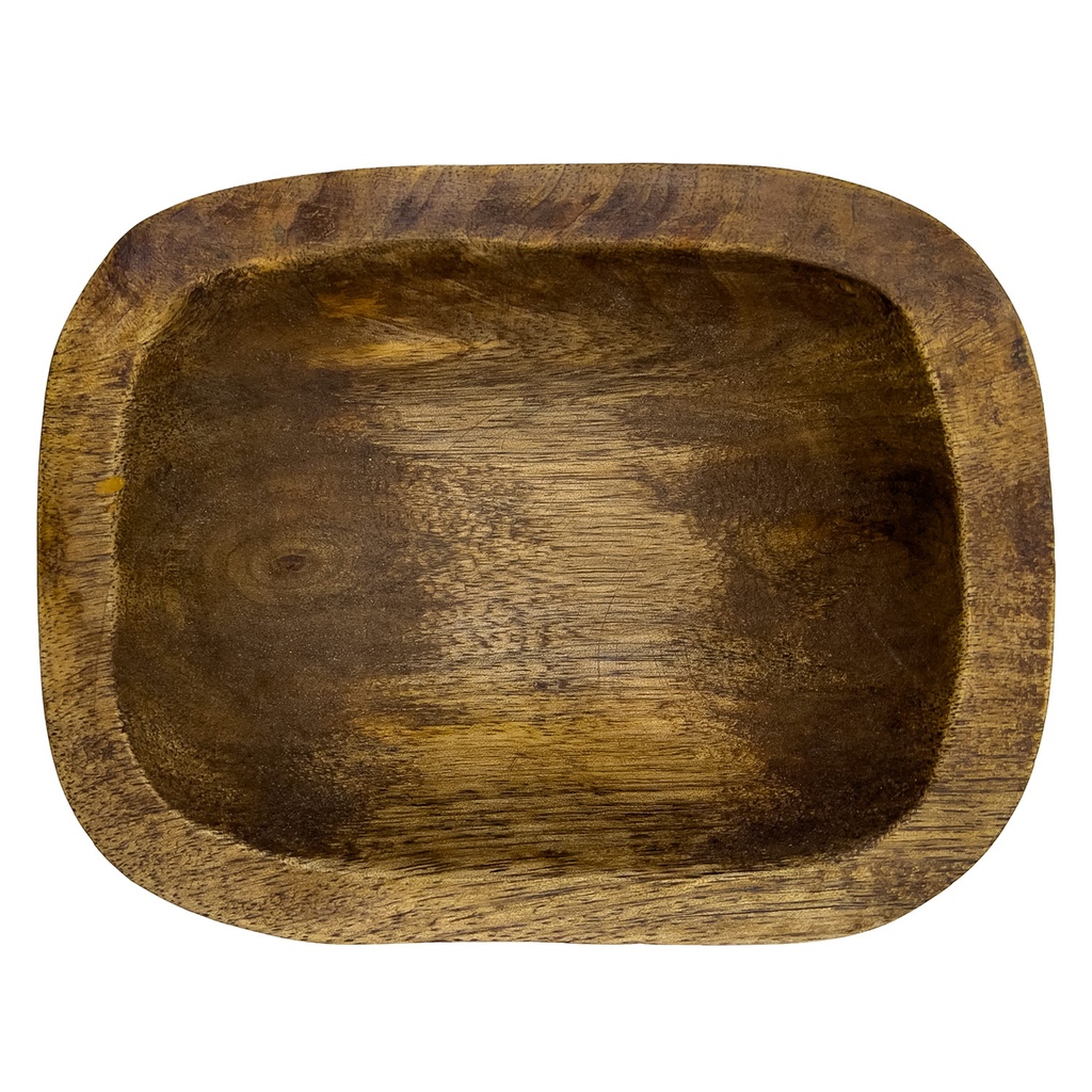 Bowl madera oscuro 15x12x4,5cm