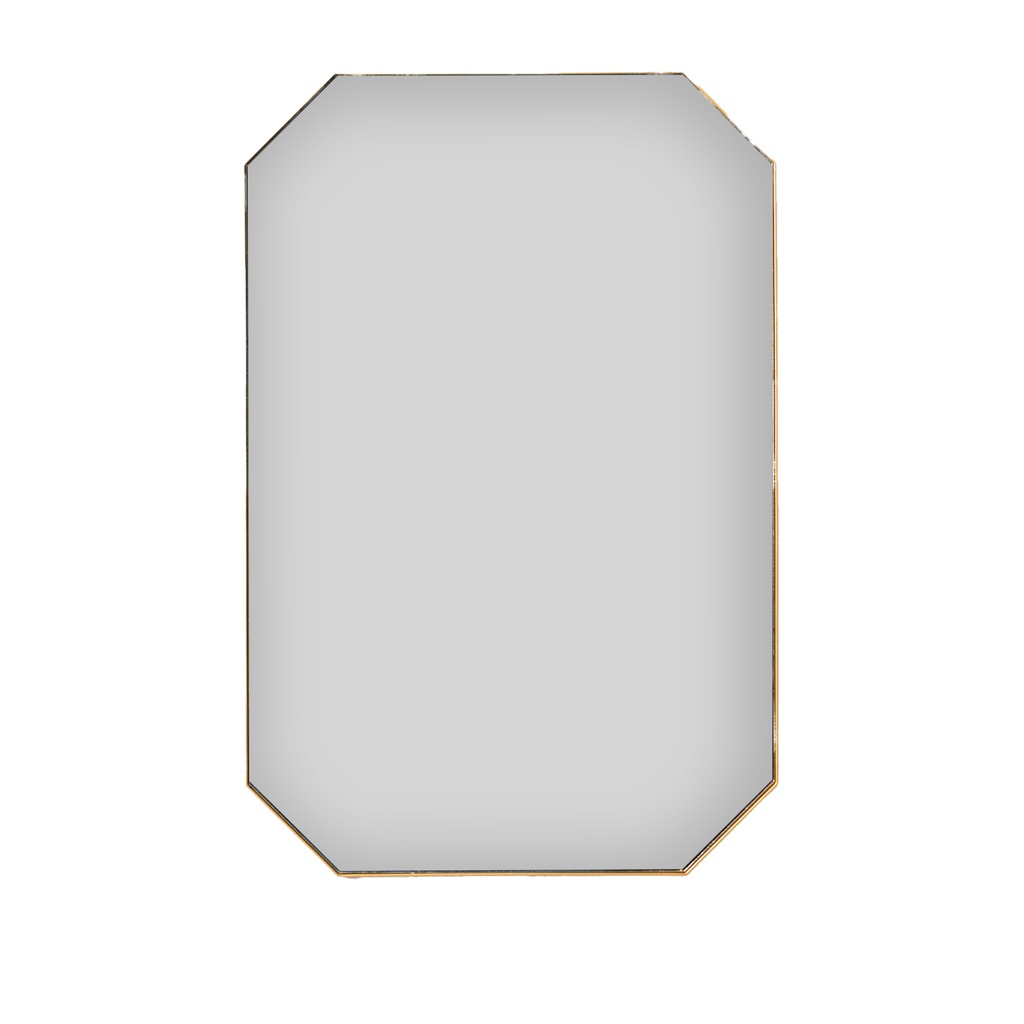 Espejo rectangular 40,5x60cm Frode dorado
