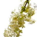 Flor artificial blanco 75cm