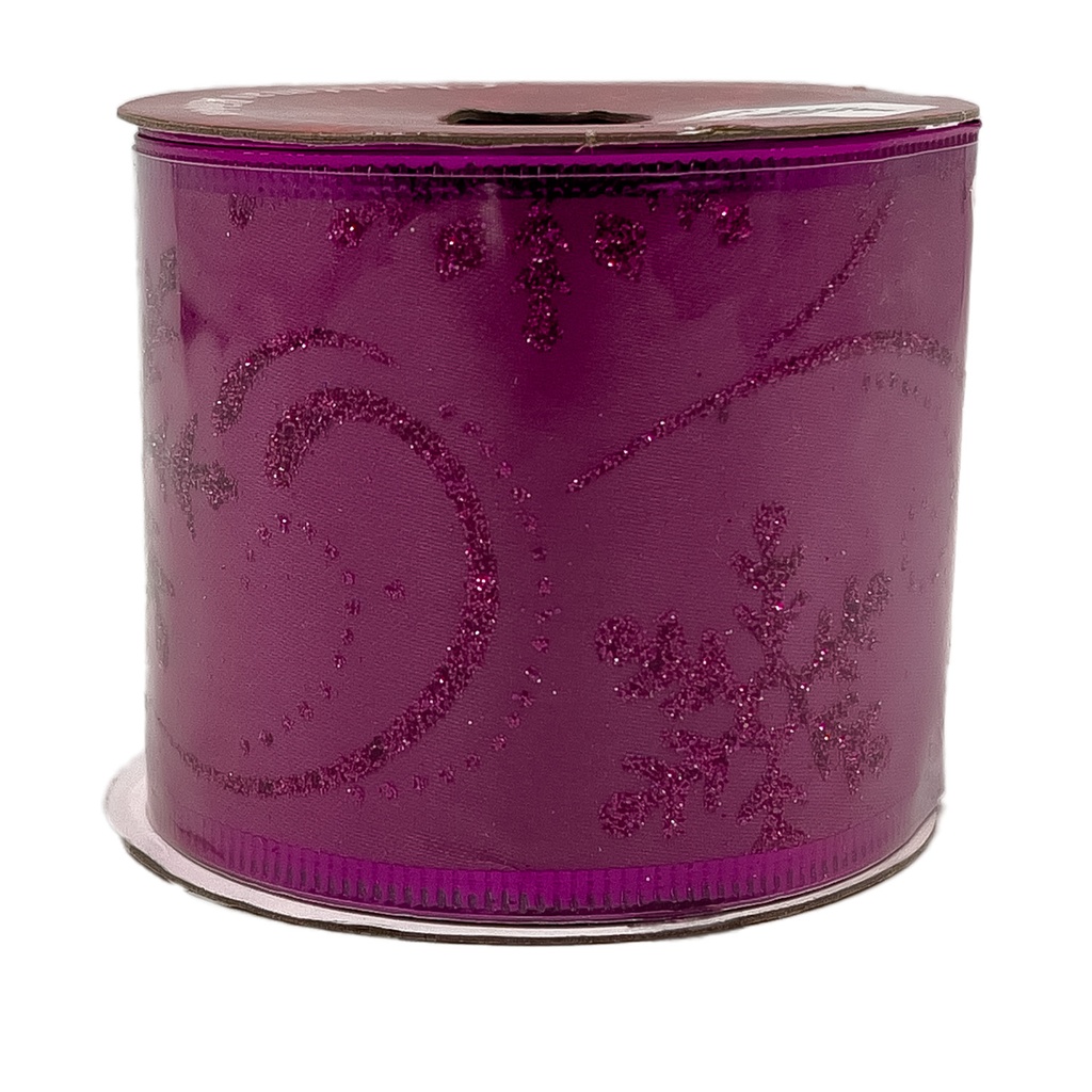 Cinta regalo rosada 6,3x250cm