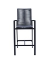 Silla Bar Terraza 58,5X65X105 gris c/cordón Fairfield