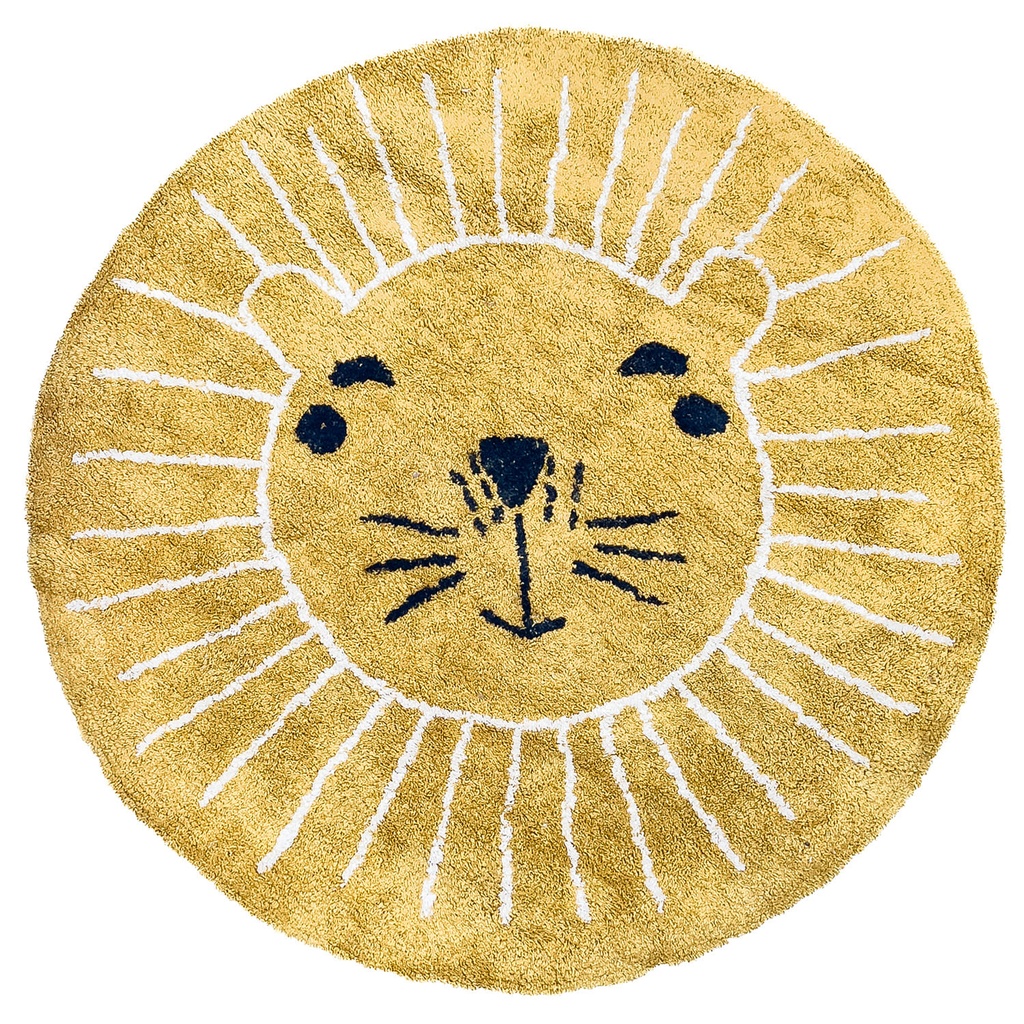 Alfombra infantil 120cm león