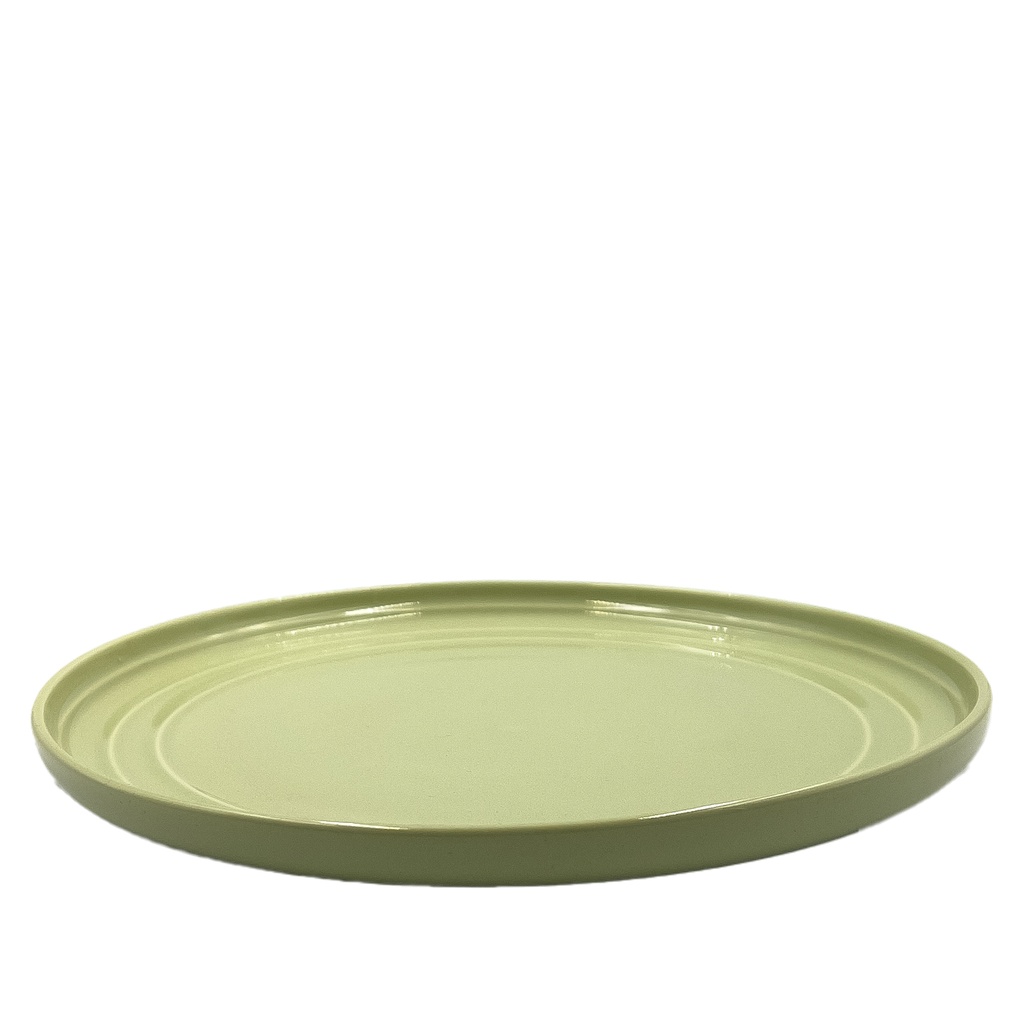 Plato fondo Comacchio verde 25cm