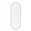 Espejo ovalado 40x120cm Pill negro 