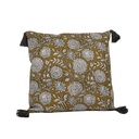 Cojín 45x45cm print amarillo