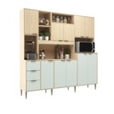 Cocina compacta Fernanda menta