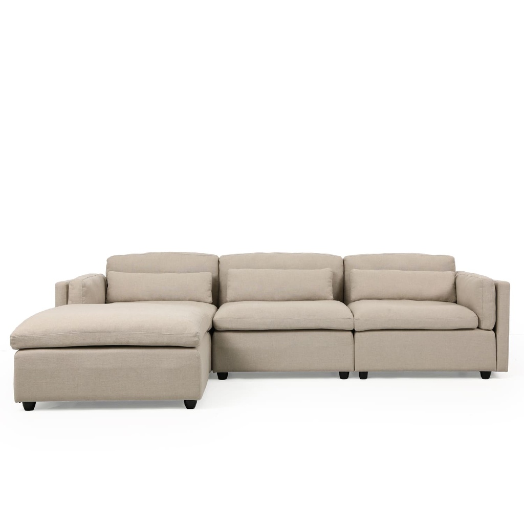 Sofá seccional Nino beige