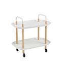 Mesa lateral 2 niveles