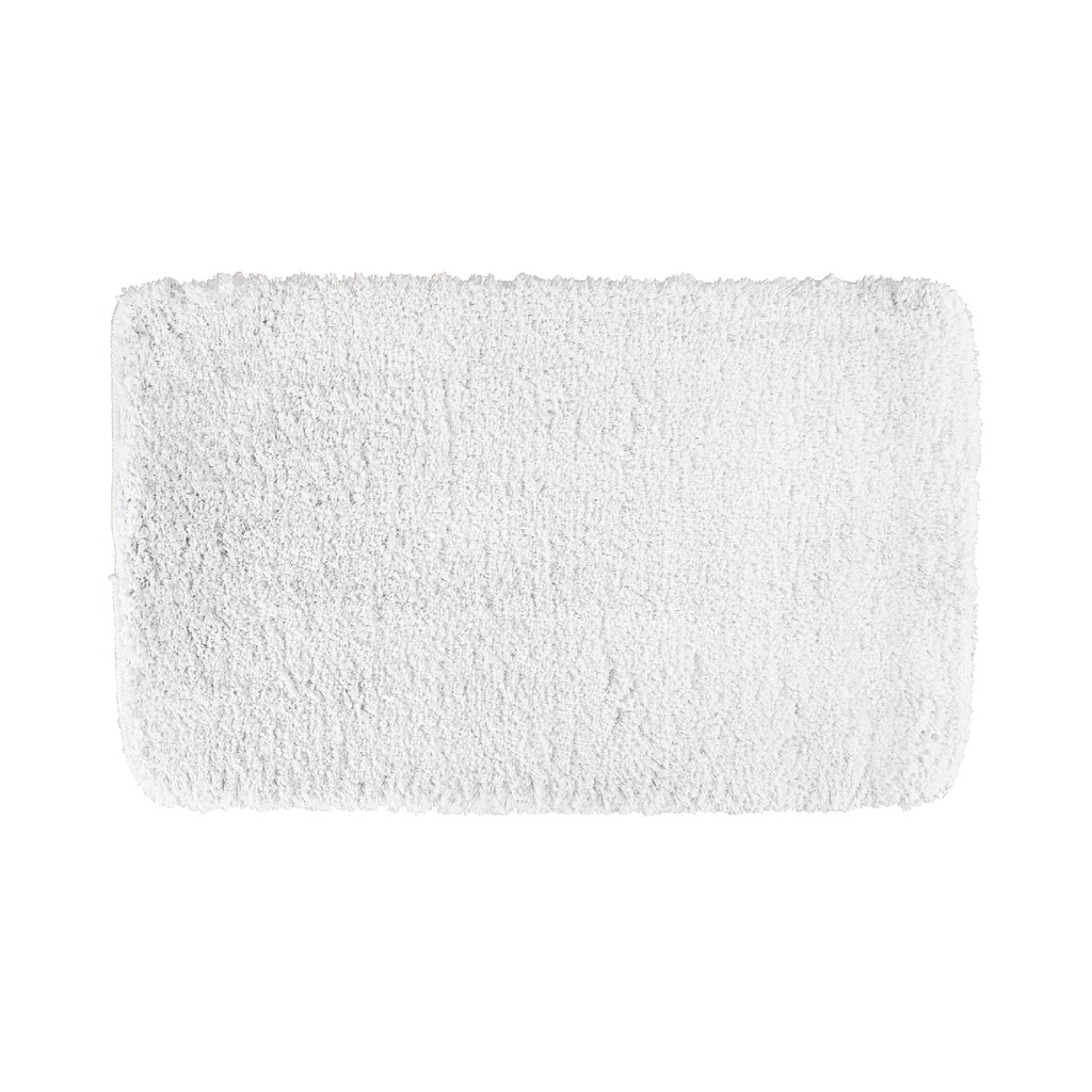 Piso de baño liso blanco 75x45cm