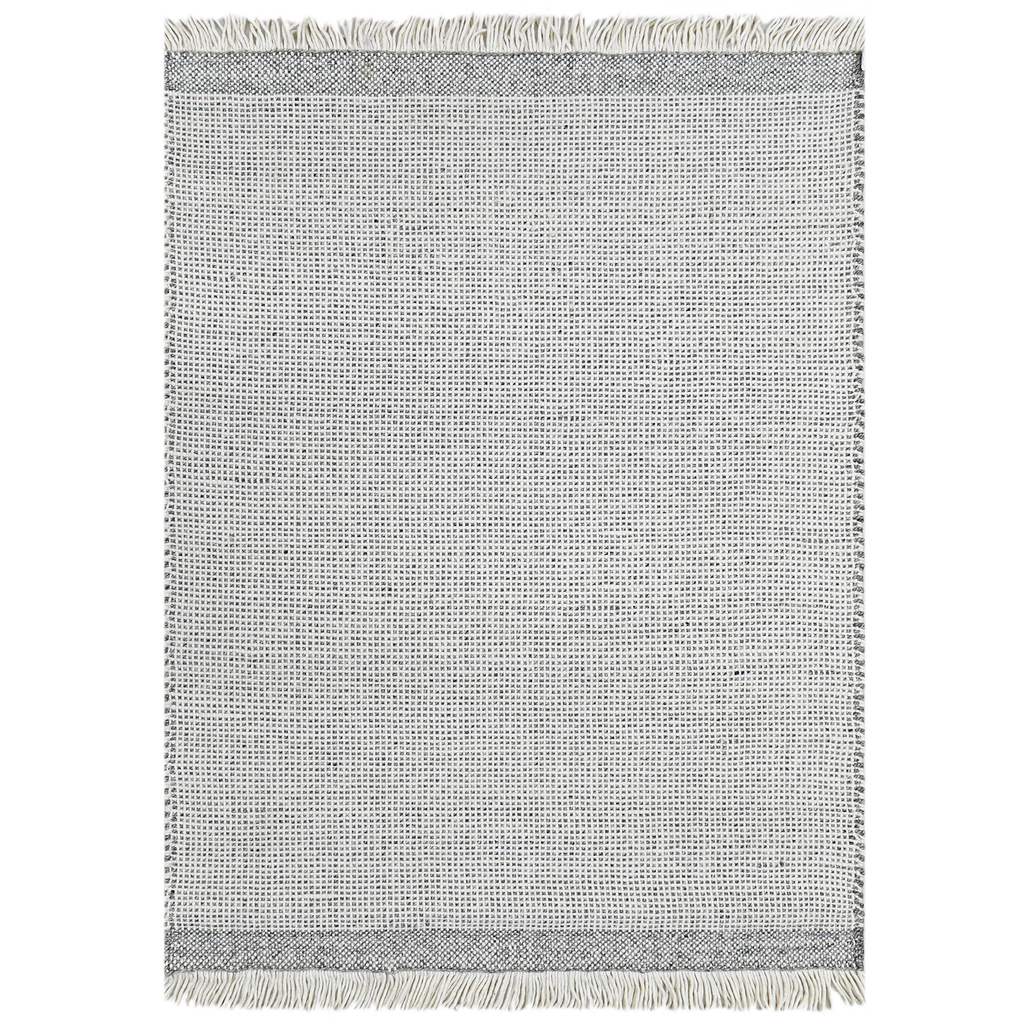 Alfombra 150x210cm Capas marfil/café