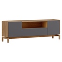 [230040108] Rack Barcelona 2 puertas 1 cajón