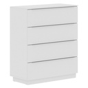 Cómoda Varese 4 cajones blanco