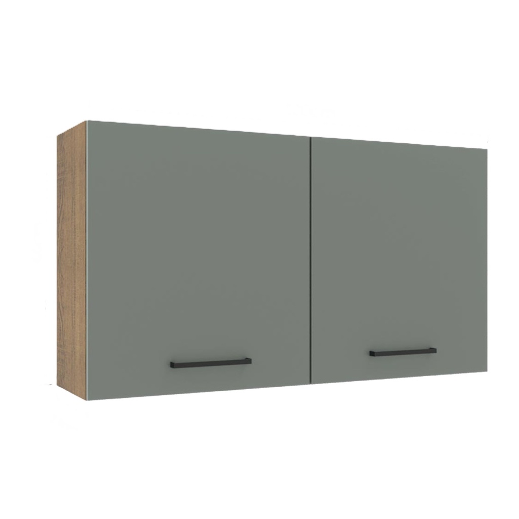 Aéreo cocina Agata gris 2 puertas 120cm