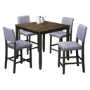 Juego comedor bar 4 sillas Samalut