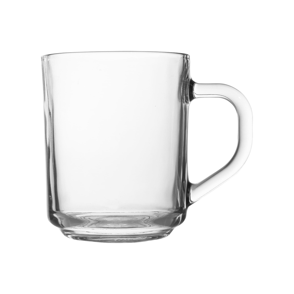 Taza de vidrio transparente 246ml