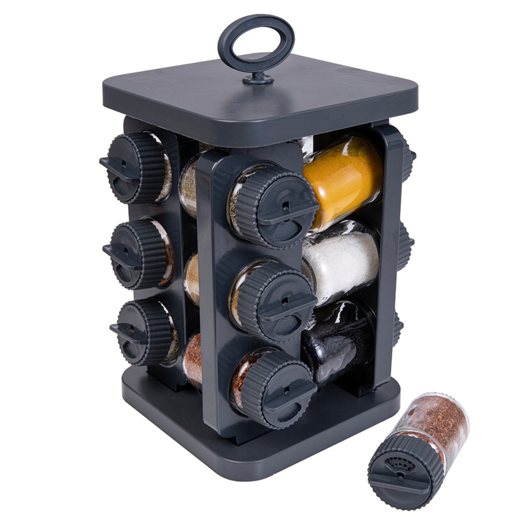 Especiero 12 piezas de vidrio 105ml 