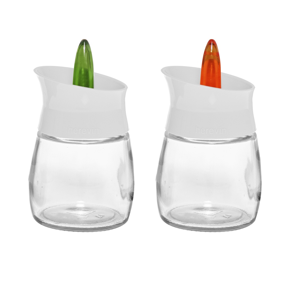 Salero/pimentero vidrio 180ml