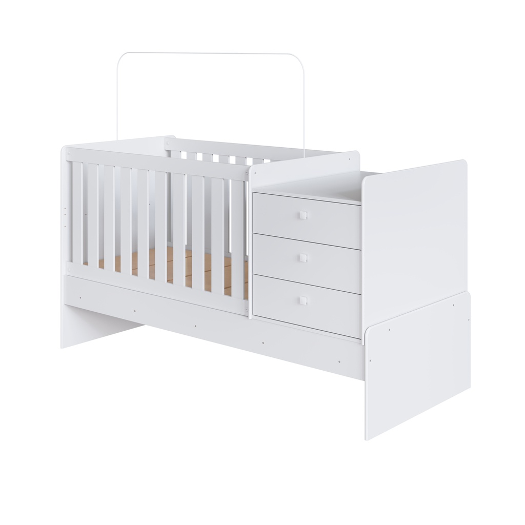 Cama Cuna Multifuncional blanco