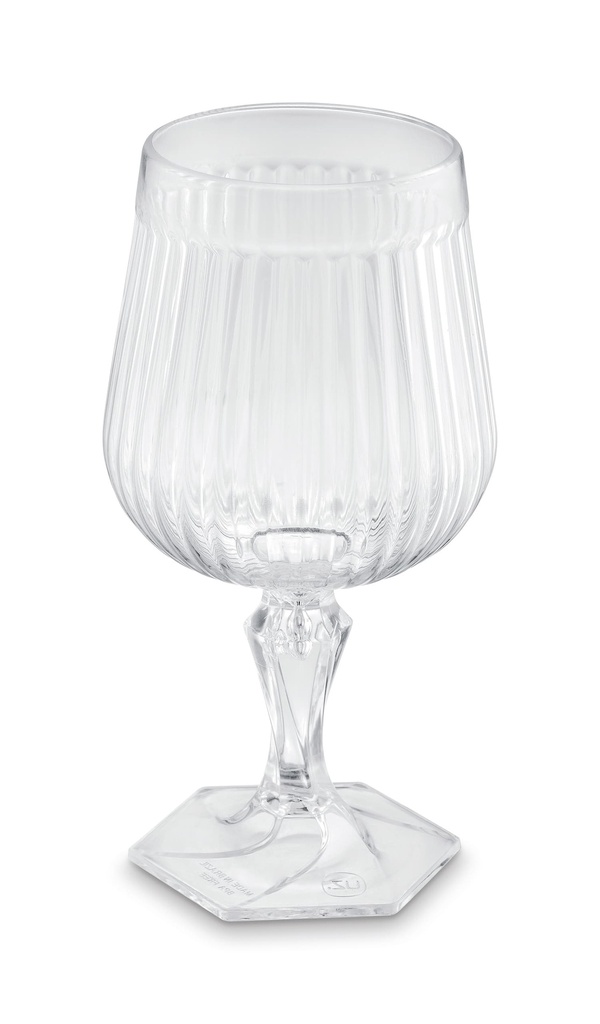 Copa plástica vino transparente 350ml