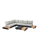 Set seccional terraza Tonic 4pzas