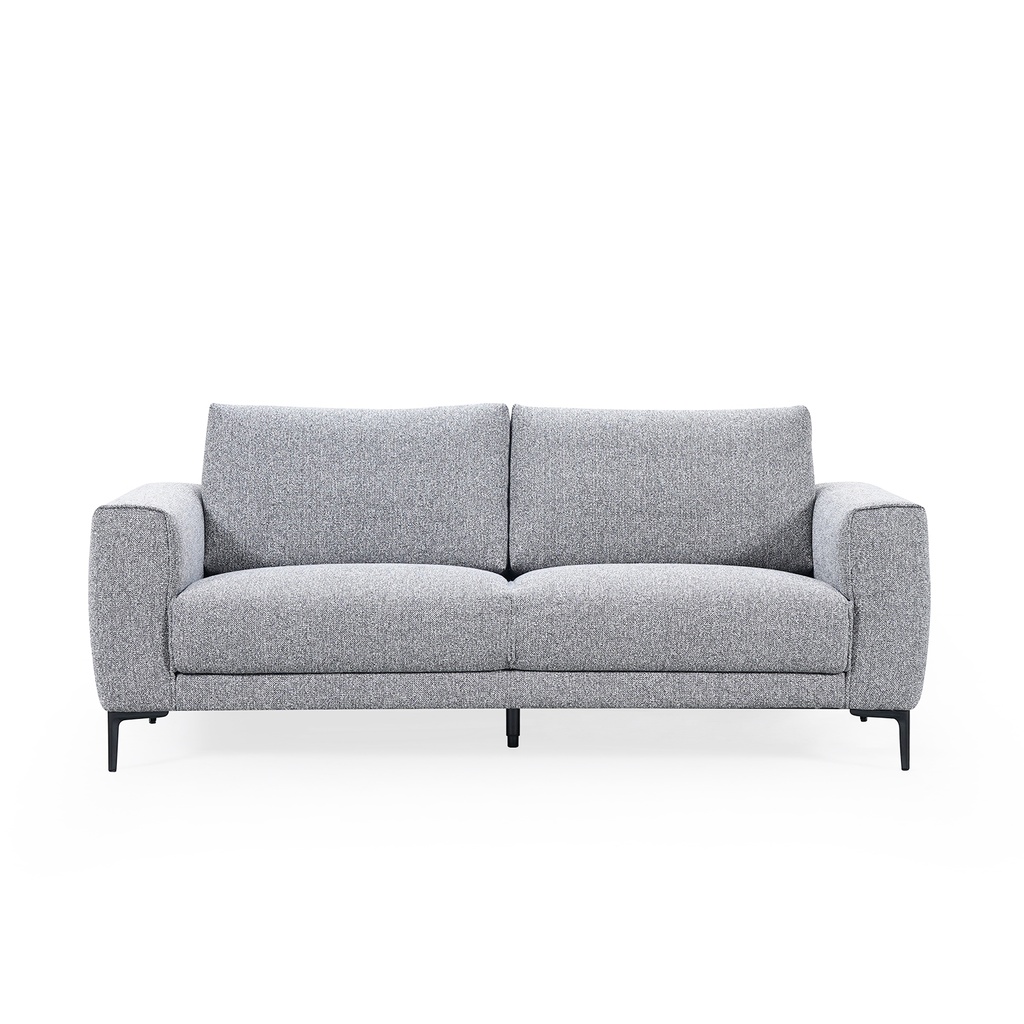 Sofá 2 cuerpos Smile gris claro 