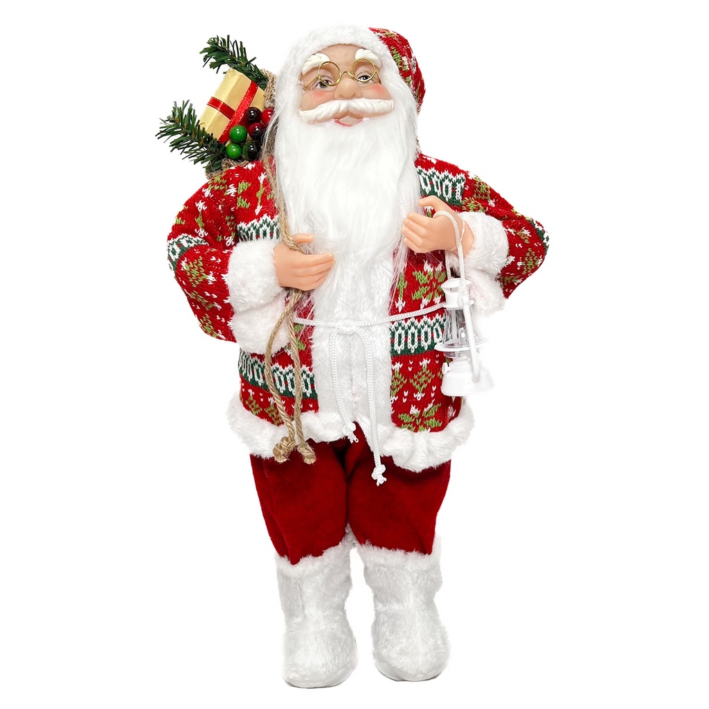 Viejo pascuero 30cm rojo