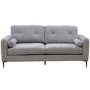 Sofá 3 cuerpos Eclipse gris oscuro