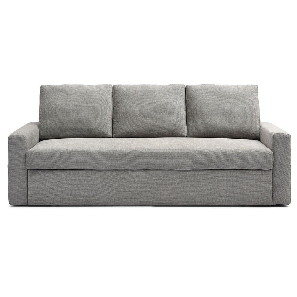 Sofá cama 3 cuerpos Amberes gris claro