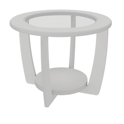 [230027626] Mesa centro Curve blanco