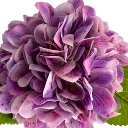 [230030229] Flor hortensia artificial morada 65cm