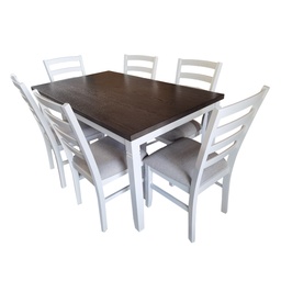 [230032356] Juego comedor 6 sillas Melchor