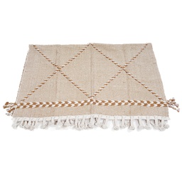 [230032967] Alfombra 200x300cm Boho rombos BC