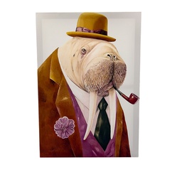 [230033073] Canvas 30x40cm morsa pipa