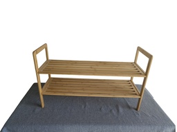 [230035320] Zapatero 2 niveles bambú