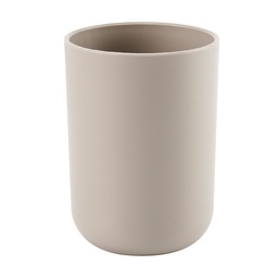 [230038734] Vaso plástico beige 7,5x10,3cm