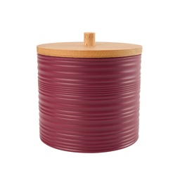 [230038904] Porta cotonitos plástico estriado turquesa bambú