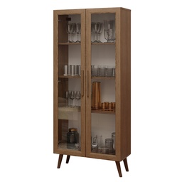 [230040612] Vitrina 2 puertas Rustic café