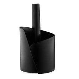 [230041477] Porta rollo plástico negro 25cm