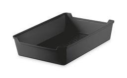 [230041487] Caja organizadora plástico negro 26x17x5,5cm