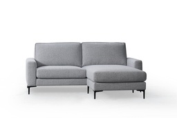 [230041591] Sofá seccional Versatil gris oscuro