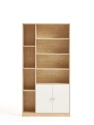 [230041611] Librero multifuncional Dover 2 puertas