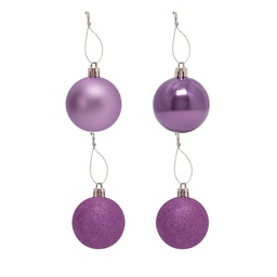 [230042105] Bola navidad 5cm 20pcs lila