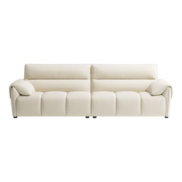 [230043193] Sofá 3 cuerpos Alina blanco